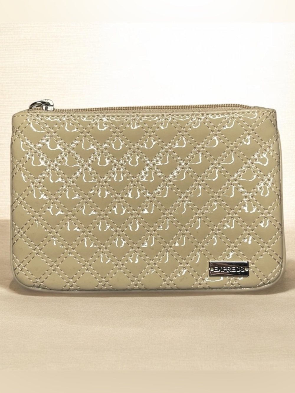 Express Quilted Patent Wristlet